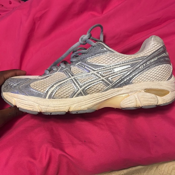 Asics Shoes - ASICS Women's Running Shoes - Gray and Cream